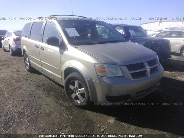 2D8HN44H78R616616 - 2008 DODGE GRAND CARAVAN SE Champagne photo 1