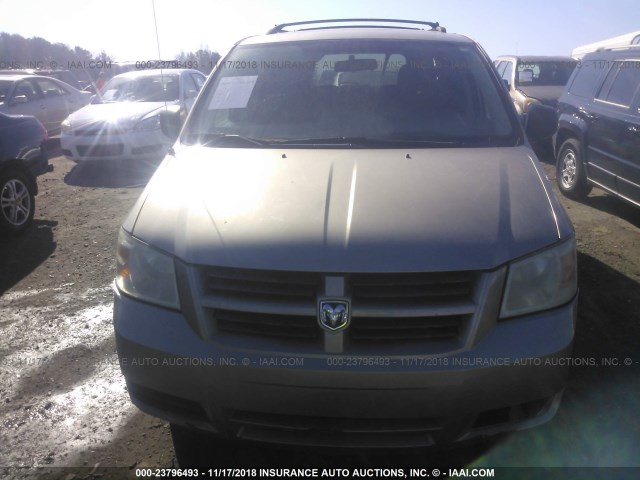 2D8HN44H78R616616 - 2008 DODGE GRAND CARAVAN SE Champagne photo 6