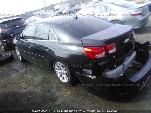 1G11C5SLXEF256255 - 2014 CHEVROLET MALIBU 1LT 黑色 照片 3