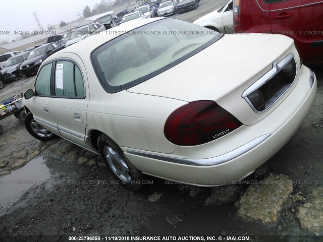 1LNHM97V81Y633728 - 2001 LINCOLN CONTINENTAL  CREAM photo 3