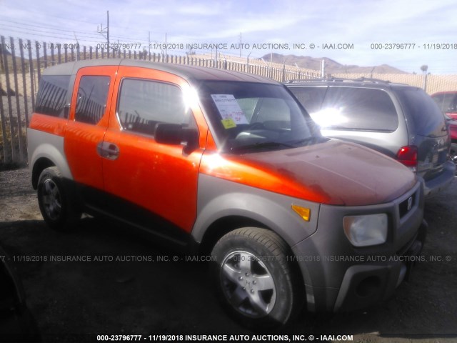 5J6YH18544L005704 - 2004 HONDA ELEMENT EX ORANGE photo 1