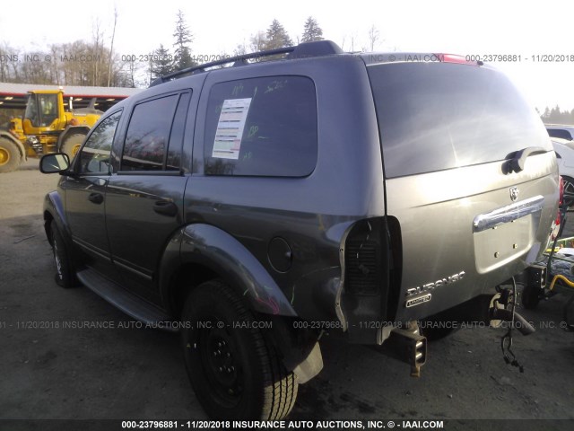 1D4HB58D74F144037 - 2004 DODGE DURANGO LIMITED SILVER photo 3