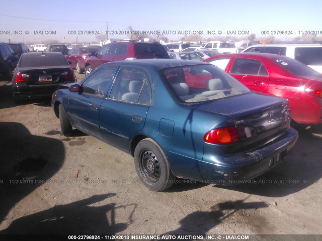 1NXBR12EXWZ050303 - 1998 TOYOTA COROLLA VE/CE/LE BLUE photo 3