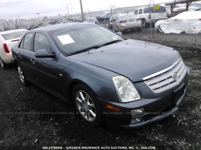 1G6DW677960105475 - 2006 CADILLAC STS BLUE photo 1