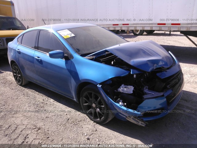 1C3CDFBB0FD421595 - 2015 DODGE DART SXT BLUE photo 1