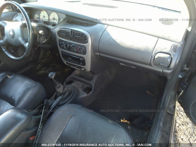 1B3ES46F71D199496 - 2001 DODGE NEON R/T BLACK photo 5