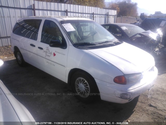 2FMDA5146WBA96801 - 1998 FORD WINDSTAR WAGON WHITE photo 1