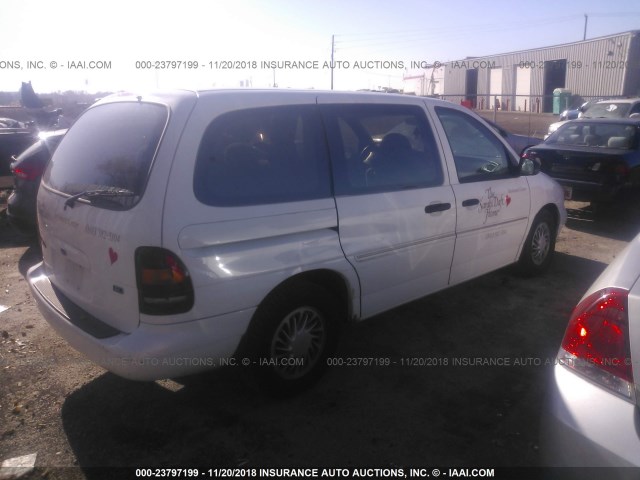 2FMDA5146WBA96801 - 1998 FORD WINDSTAR WAGON WHITE photo 4