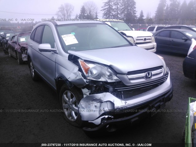 JHLRE48709C024430 - 2009 HONDA CR-V EXL SILVER photo 1