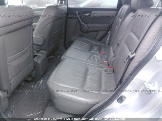 JHLRE48709C024430 - 2009 HONDA CR-V EXL SILVER photo 8