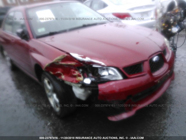 JF1GD61657H512864 - 2007 SUBARU IMPREZA 2.5I RED photo 6