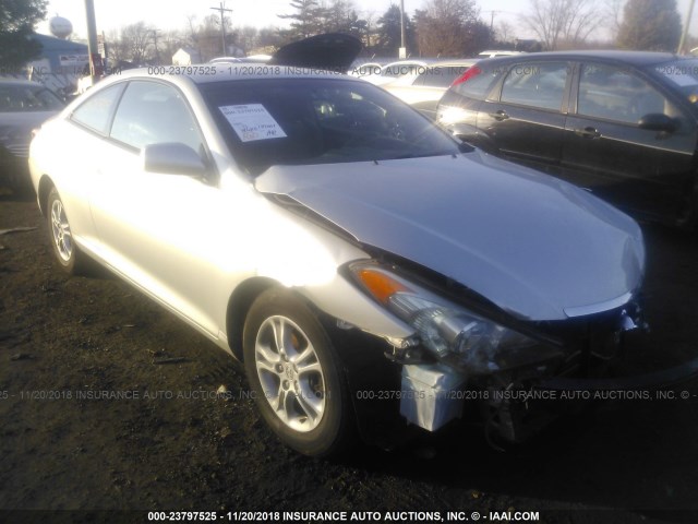 4T1CE38P94U806091 - 2004 TOYOTA CAMRY SOLARA SE/SLE ვერცხლისფერი ფოტო 1