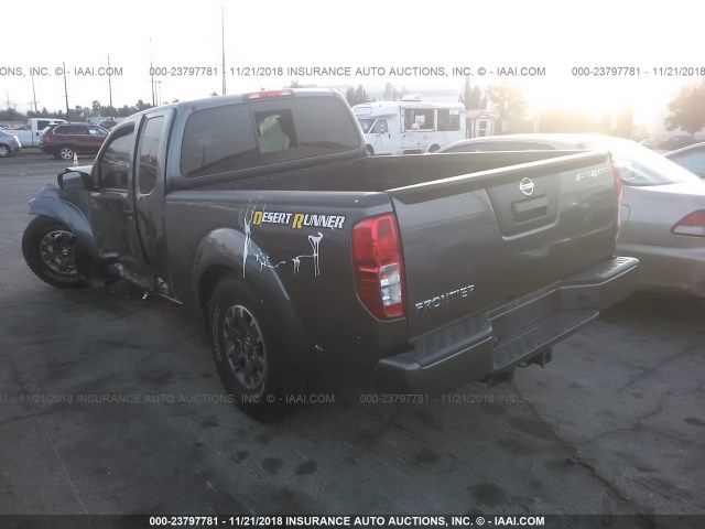 1N6AD0CUXGN902639 - 2016 NISSAN FRONTIER SV/PRO-4X GRAY photo 3
