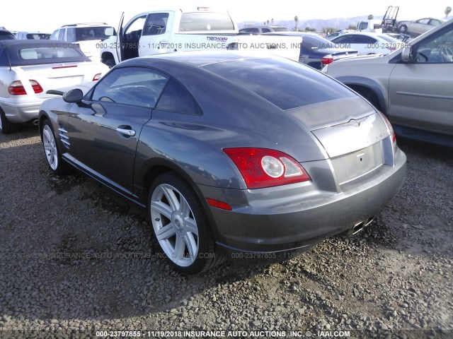 1C3AN69L64X010488 - 2004 CHRYSLER CROSSFIRE LIMITED GRAY photo 3