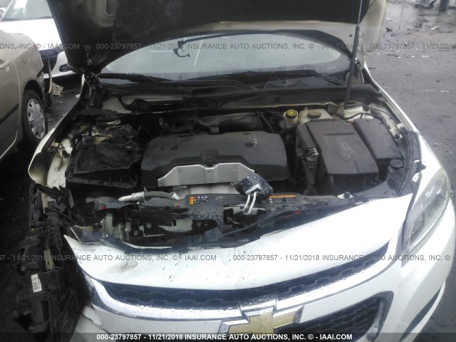 1G11B5SL0EF166373 - 2014 CHEVROLET MALIBU LS 白色 照片 10