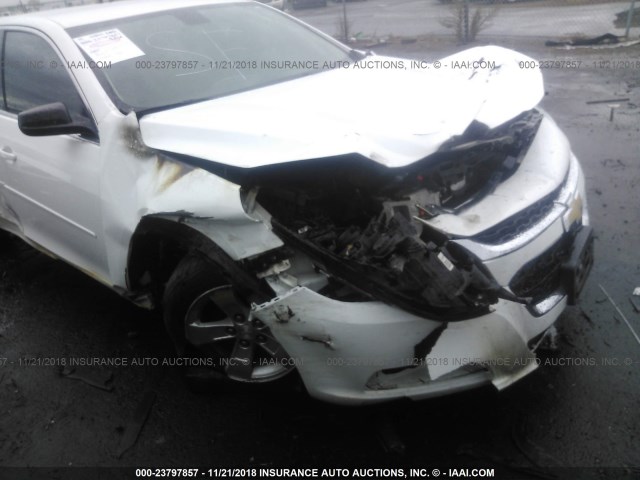 1G11B5SL0EF166373 - 2014 CHEVROLET MALIBU LS 白色 照片 6