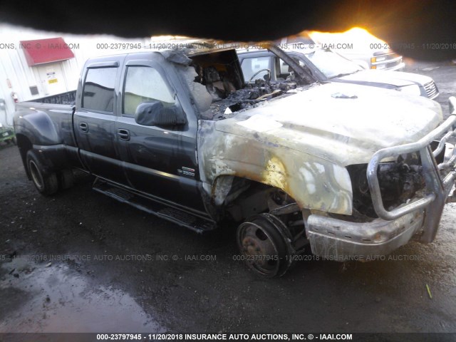 1GCJK33143F244790 - 2003 CHEVROLET SILVERADO K3500 GRAY photo 1