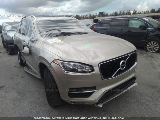 YV4102XK4G1059285 - 2016 VOLVO XC90 T5 Champagne photo 1