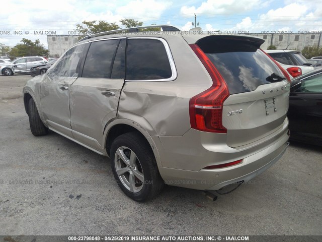 YV4102XK4G1059285 - 2016 VOLVO XC90 T5 Champagne photo 3