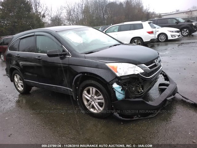 5J6RE4H72BL079894 - 2011 HONDA CR-V EXL BLACK photo 1