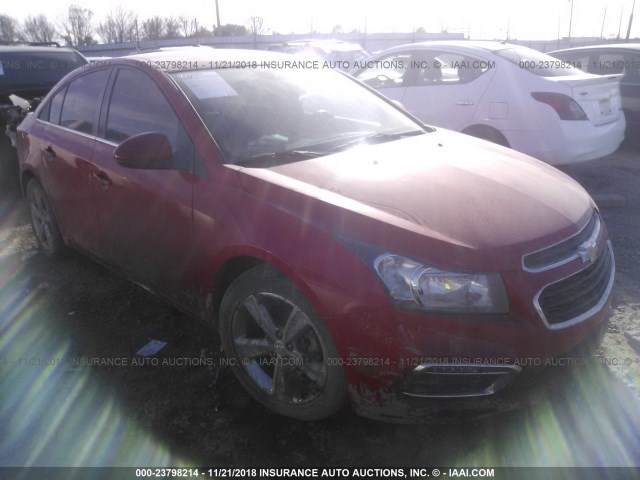 1G1PF5SB3G7192548 - 2016 CHEVROLET CRUZE LIMITED LT RED photo 1