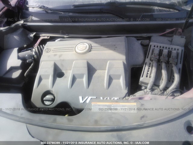 3GYFNCE3XGS503550 - 2016 CADILLAC SRX PERFORMANCE COLLECTION Қызыл фото 10