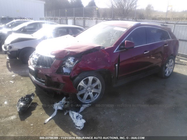 3GYFNCE3XGS503550 - 2016 CADILLAC SRX PERFORMANCE COLLECTION Қызыл фото 2