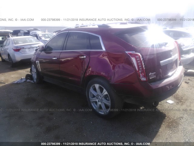 3GYFNCE3XGS503550 - 2016 CADILLAC SRX PERFORMANCE COLLECTION RED photo 3