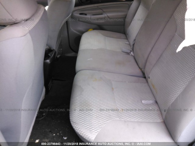 5TFJX4GN7FX037068 - 2015 TOYOTA TACOMA DOUBLE CAB PRERUNNER GRAY photo 8