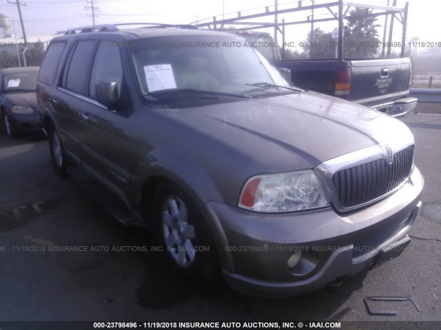 5LMFU28R63LJ17980 - 2003 LINCOLN NAVIGATOR Бежевый фото 1