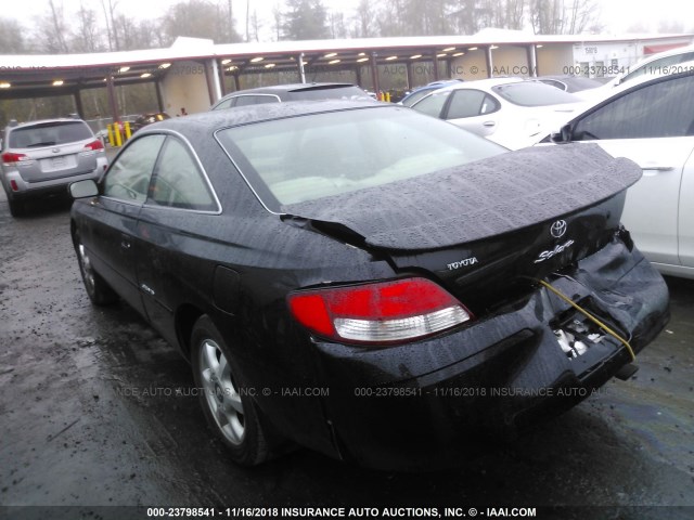 2T1CF22P0XC101623 - 1999 TOYOTA CAMRY SOLARA SE/SLE 黑色 照片 3