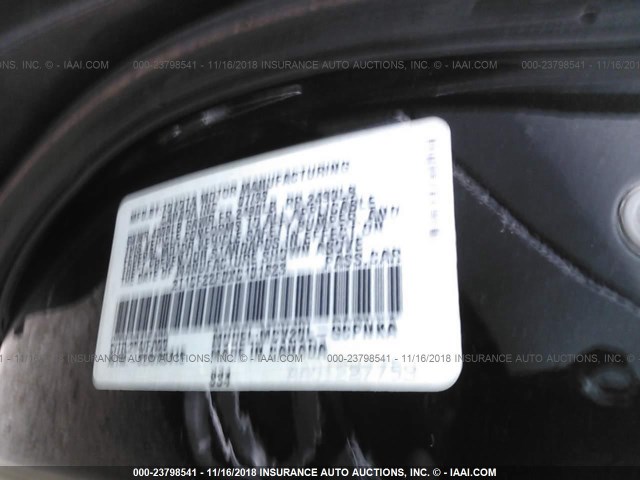 2T1CF22P0XC101623 - 1999 TOYOTA CAMRY SOLARA SE/SLE 黑色 照片 9