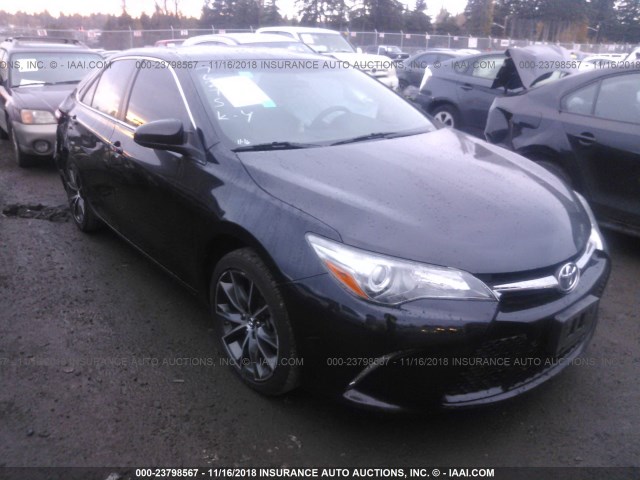 4T1BF1FK5FU491359 - 2015 TOYOTA CAMRY LE/XLE/SE/XSE BLACK photo 1