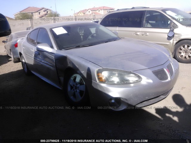 2G2WP552061218843 - 2006 PONTIAC GRAND PRIX SILVER photo 1