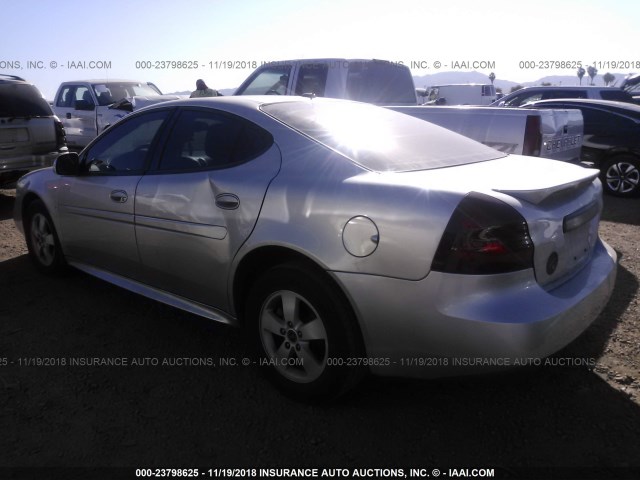 2G2WP552061218843 - 2006 PONTIAC GRAND PRIX SILVER photo 3