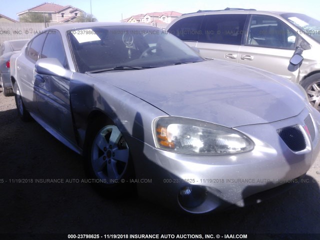 2G2WP552061218843 - 2006 PONTIAC GRAND PRIX SILVER photo 6
