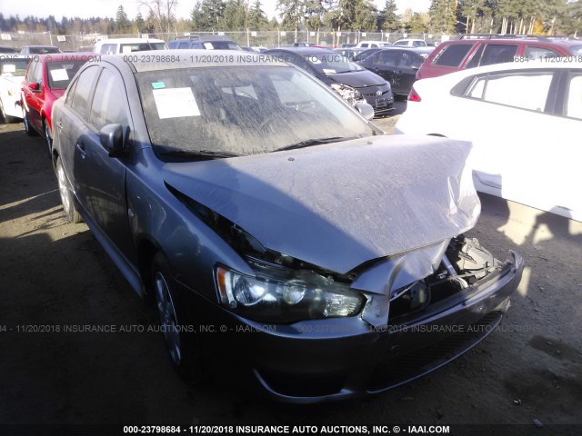 JA32U2FU7DU011237 - 2013 MITSUBISHI LANCER ES/ES SPORT GRAY photo 1