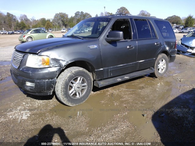1FMPU16W03LB91325 - 2003 FORD EXPEDITION XLT GRAY photo 2