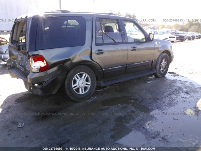 1FMPU16W03LB91325 - 2003 FORD EXPEDITION XLT GRAY photo 4