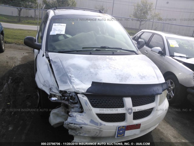 1B4GP24302B734894 - 2002 DODGE GRAND CARAVAN SE WHITE photo 6