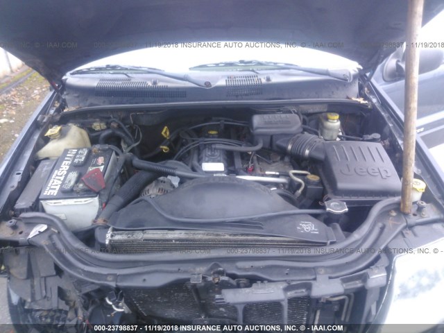 1J4GW48S34C338680 - 2004 JEEP GRAND CHEROKEE LAREDO/COLUMBIA/FREEDOM 灰色 照片 10