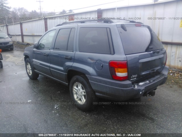 1J4GW48S34C338680 - 2004 JEEP GRAND CHEROKEE LAREDO/COLUMBIA/FREEDOM 灰色 照片 3