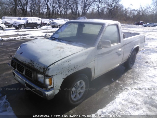 1N6SD11S6VC304181 - 1997 NISSAN TRUCK XE WHITE photo 2