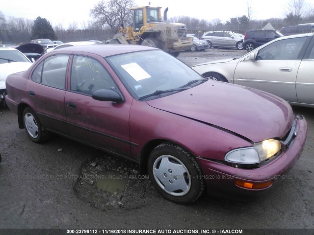 1Y1SK5266VZ462398 - 1997 GEO PRIZM LSI PURPLE photo 1