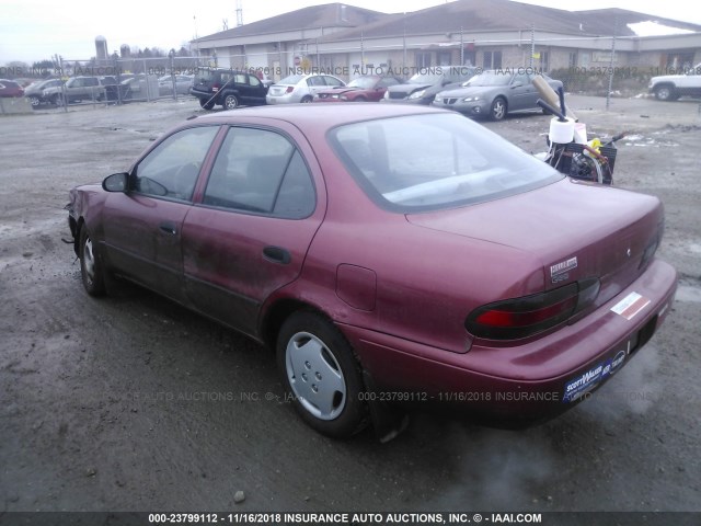 1Y1SK5266VZ462398 - 1997 GEO PRIZM LSI PURPLE photo 3