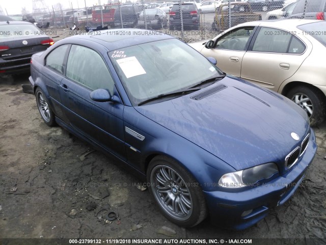 WBSBL934X4JR24862 - 2004 BMW M3 BLUE photo 1