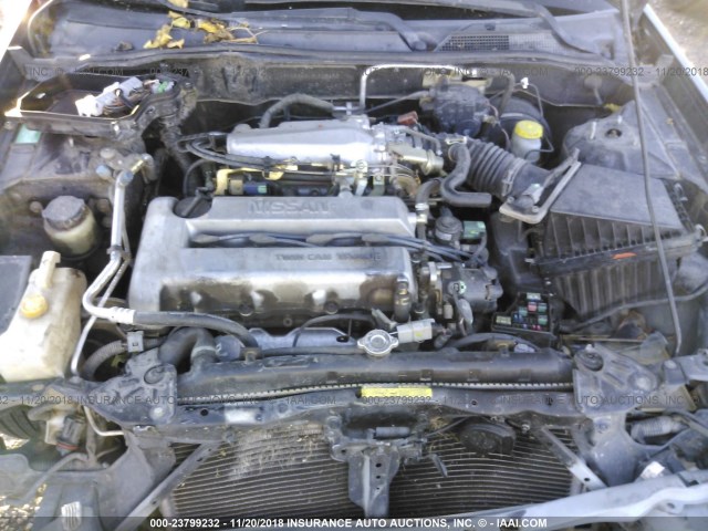 3N1BB51D1YL103477 - 2000 NISSAN SENTRA SE BLACK photo 10