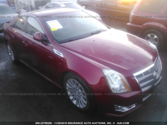 1G6DS5EV2A0146451 - 2010 CADILLAC CTS PREMIUM COLLECTION RED photo 1