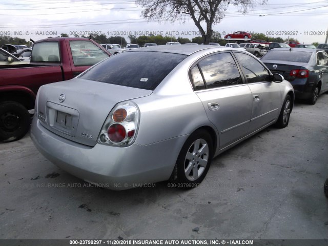 1N4AL11D12C148023 - 2002 NISSAN ALTIMA S/SL SILVER photo 4