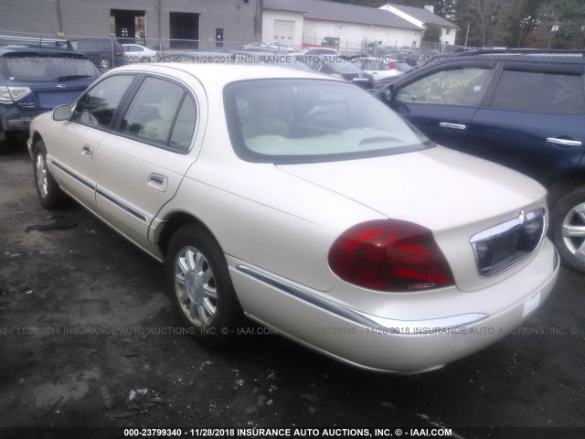 1LNHM97V01Y725805 - 2001 LINCOLN CONTINENTAL  TAN photo 3